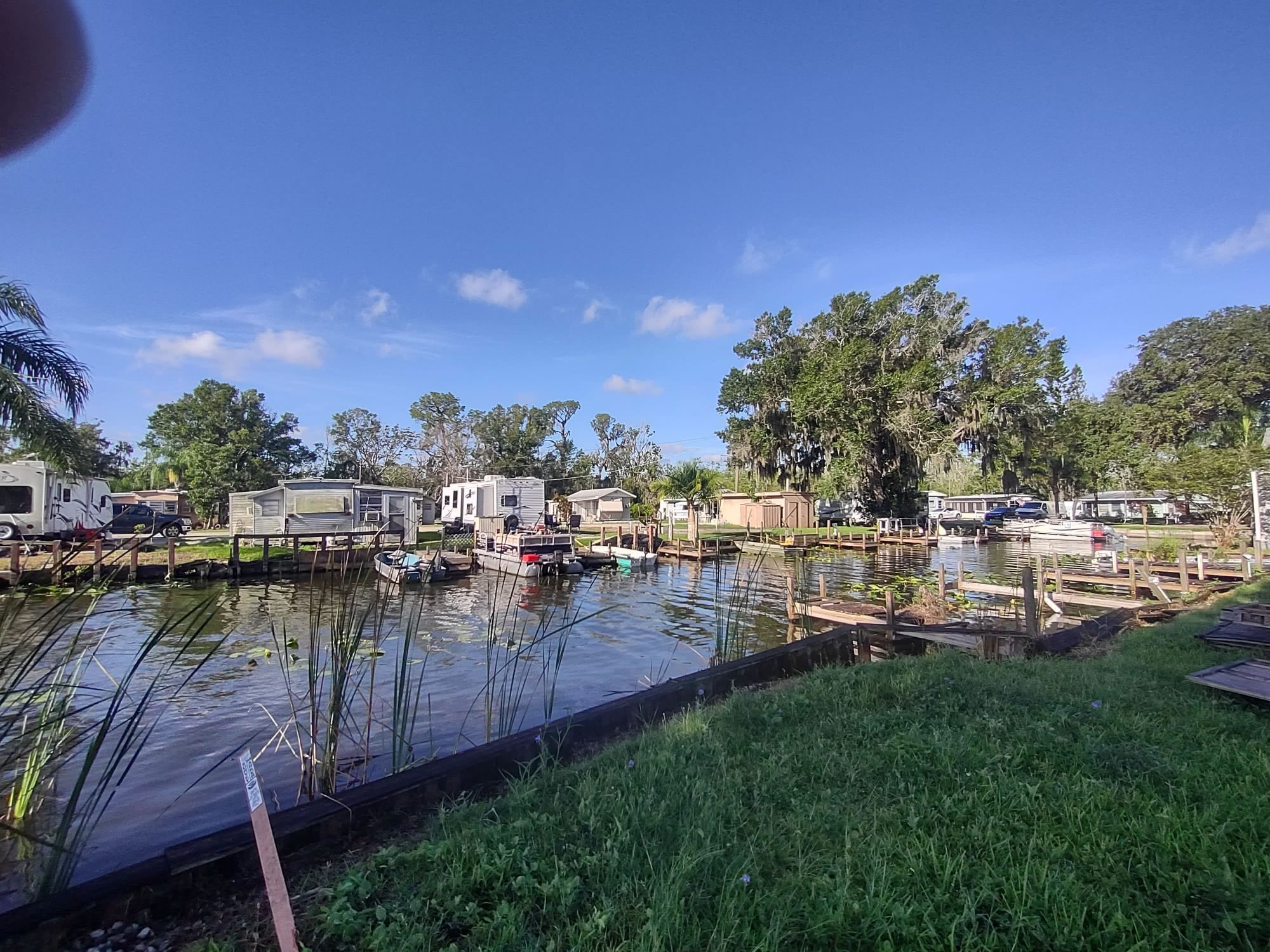 Boat Slips on Private Fishing Lake in Auburndale Florida